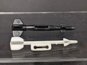 1989 Hasbro Flying Fighters Missiles x2 Used Played Condition - Bild 1 von 2