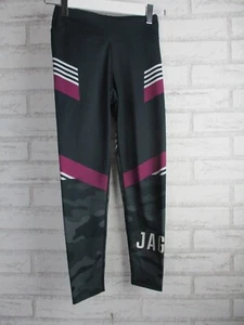 Jaggad women's incognito 7/8 leggings multicoloured XS activewear stripe camo - Picture 1 of 8