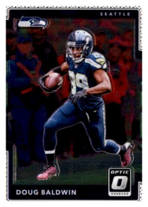 Tarjeta base 2017 Optic Doug Baldwin NFL PWE Seahawks #72 - Imagen 1 de 2