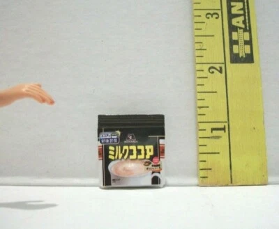 FASHION DOLL RE-MENT MINIATURE HOT CHOCOLATE MIX FOOD ACCESSORY 1/6 LITTLES  - Image 1 of 3