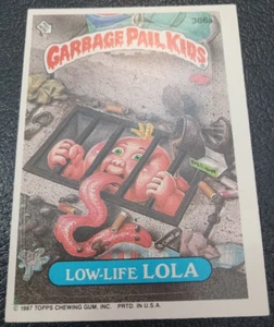 1987 Garbage Pail Kids Original Series 9 (GPK-OS9) #366a Low-Life Lola - Bild 1 von 2