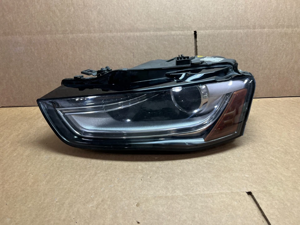OEM 2013 2014 2015 2016 AUDI A4 XENON HEADLIGHT COMPLETE NON-AFS LEFT LH NICE! - Image 1 of 4