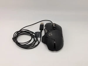 Logitech G502 Hero gaming mouse USB wired high performance 25K RGB black - Picture 1 of 13