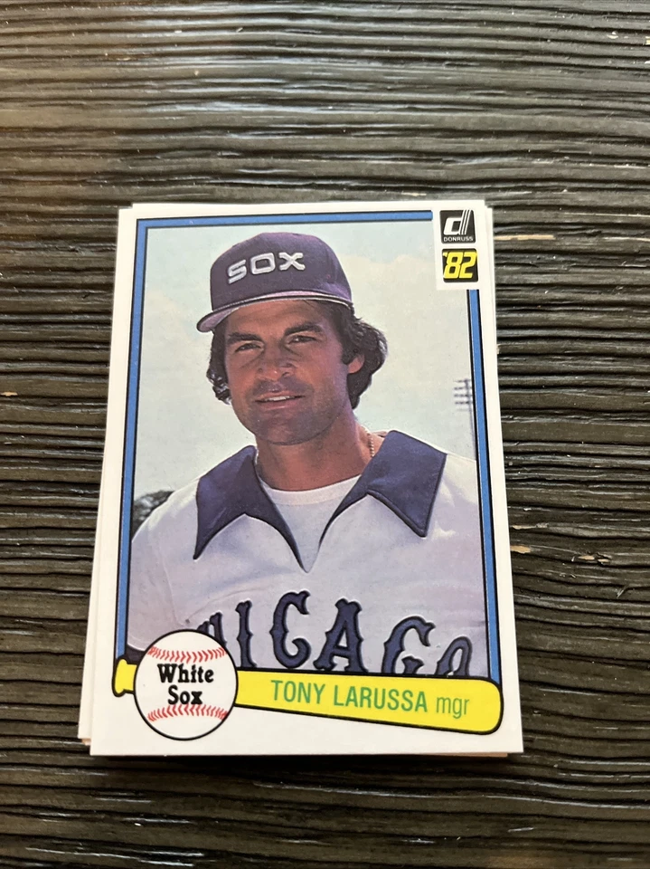 1982 Donruss Baseball Card #319 Tony LaRussa Manager - Image 1 of 1