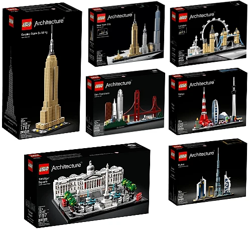 LEGO® Architecture | 21043 21045 21046 21051 Tokio Las Vegas | NEU & OVP - Bild 1 von 1