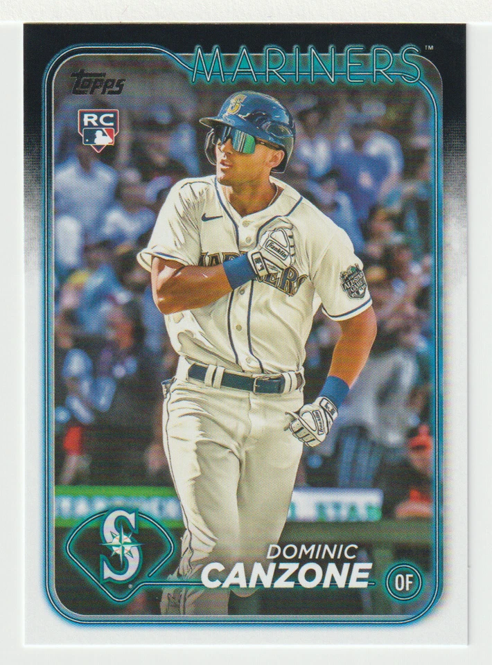 Dominic Canzone RC - Seattle Mariners (Baseball Card) 2024 Topps # 195 Mint - Image 1 of 1