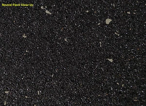 GYM RUBBER FLOORING - BLACK WITH NEUTRAL FLECK - PREMIUM GRADE - Picture 1 of 7