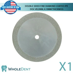 Separador de disco de derechos de propiedad intelectual Ortho fino de doble cara diamante recubierto Ø22 mm, 0,19 - Imagen 1 de 4