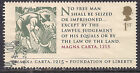 GB 2015 QE2 1.800. Jahr. Magna Carta Liberty ex FDC SG 3718 (L1005)