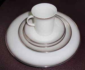 Rosenthal Germany Studio Line China Evensong Dinner 5 pc Place Setting Baumann - Picture 1 of 6