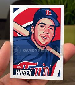 Kent Hrbek Minnesota Twins Custom Baseball Card Series 1, Card #271