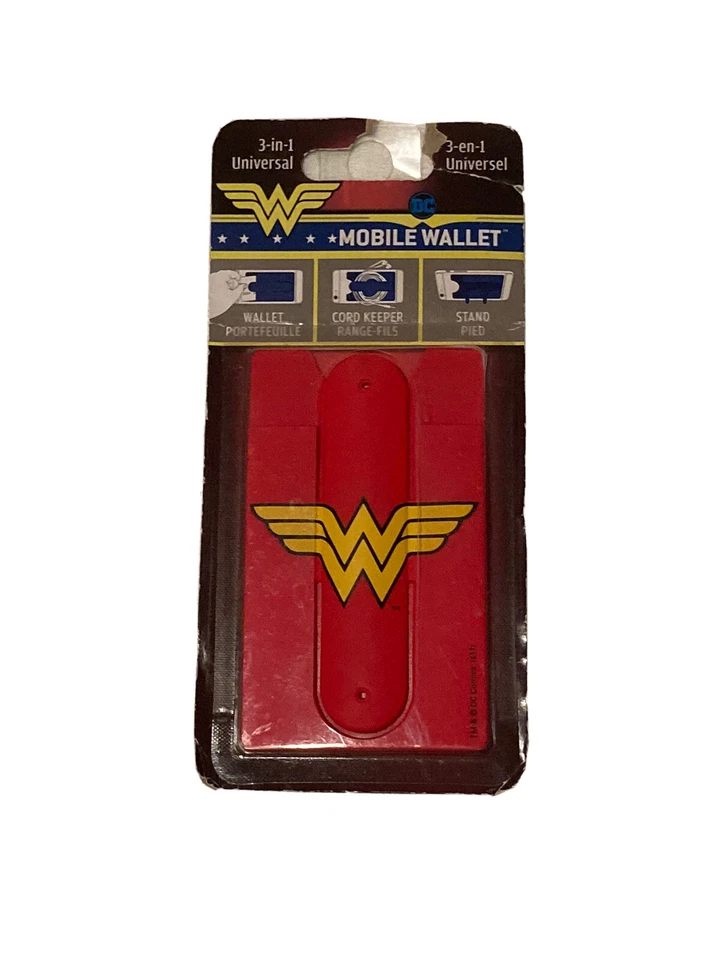 Wonder Woman Logo Mobile Wallet 3'' x 6.5'' - Image 1 of 2