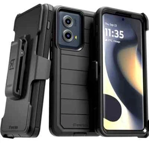 Funda híbrida blindada a prueba de golpes para Motorola Edge (SOLO 2024) se adapta a Defender - Imagen 1 de 9
