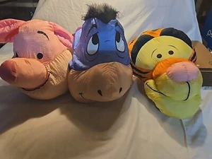 Vintage 90er Ferkel, Eore und Tigger Fallschirm Plüsch - Bild 1 von 7