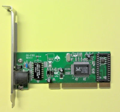 Dynex DX-E102 PCI 10/100Mb Network Adapter NIC - Image 1 of 3