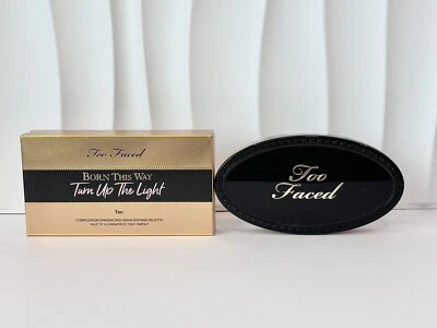 TOO FACED BORN THIS WAY TURN UP THE LIGHT HIGHLIGHTING PALETTE - TAN (NWB) - Image 1 of 4