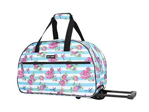Betsey Johnson Unisex Carry-On Luggage Collection 2 - Roller Duffle Bag - Image 1 of 3