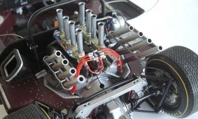 1963Race Car with55Chevy57 Corvette V8Custom Built1:18Racing12Vintage24Model1967 - Image 1 of 4