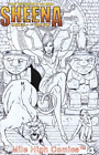 Sheena (2007 Series)  (Devil's Due) #4 Sketch Inc Near Mint Comics Book