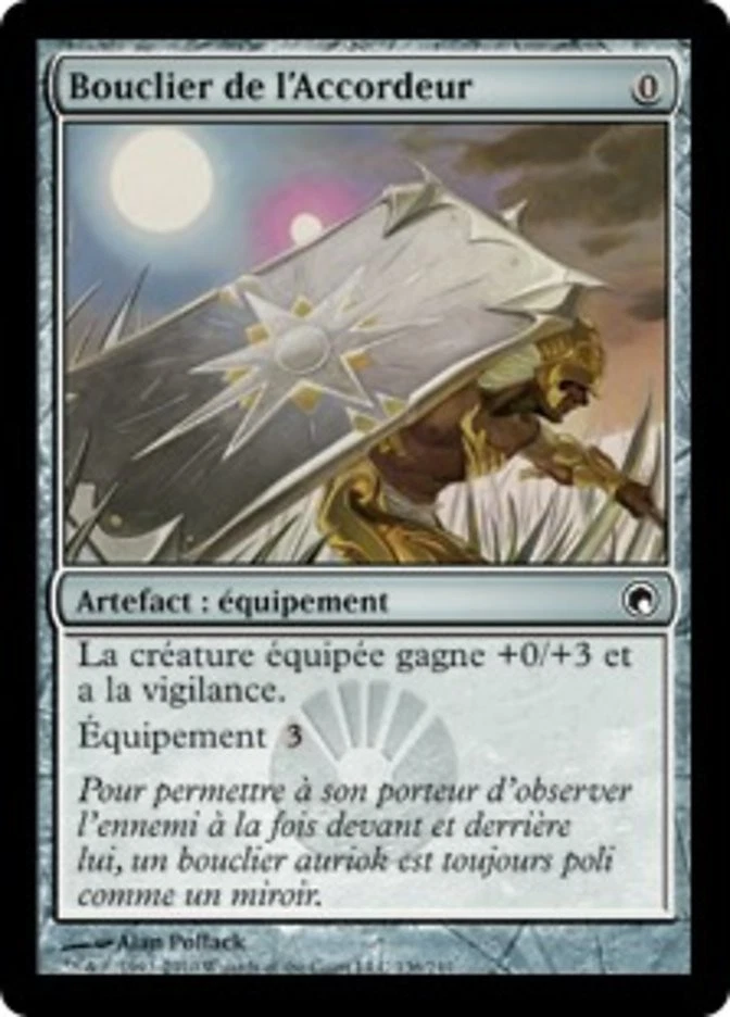 Magic MTG TCG Scars of Mirrodin 2010 Accorder's Shield 136/249 French - Bild 1 von 1