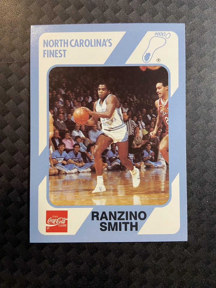 Ranzino Smith #169 1989 Collegiate Collection North Carolina's Finest - Image 1 of 2