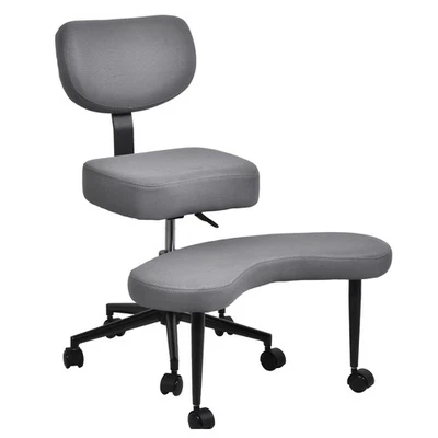 Silla de Oficina Piernas Cruzadas Ergonómica, Silla de Meditación TDAH Altura Ajustable  Foto 1 de 4