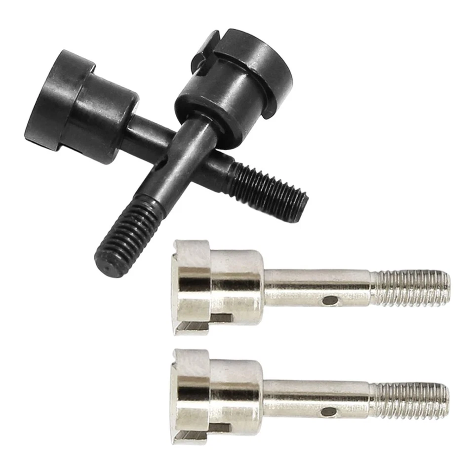 2x 1:16 Scale Metal Wheel Shafts Upgrade for HSP 94186 Trucks Accessories - Image 1 of 1