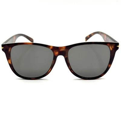 H&M Designer Square Sunglasses Brown Tortoise Shell Fashion Frame & Black Lenses - Image 1 of 4