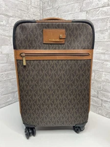 Michael Kors Handgepäck Monogram Reisegepäck Spinner 21" selten Rarität 4 Rad - Bild 1 von 24