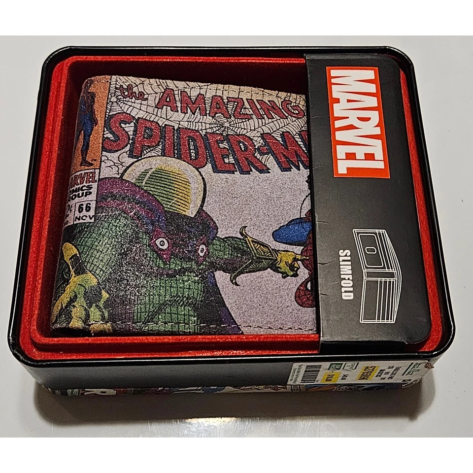 Marvel Amazing Spider-Man #66 Mysterio Comic Cartera Delgada con Lata NUEVA Foto 1 de 1