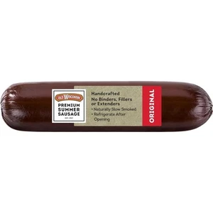 Old Wisconsin Premium Summer Sausage, 100% Natural Meat, 1 Pound (Pack of 1) - Picture 1 of 6