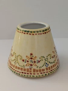 Yankee Candle Large Shade and Plate Mosaic Tile Santa Fe Design - Picture 1 of 5