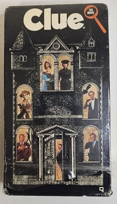 Paramount 1985 CLUE The Movie VHS Original Release Tim Curry Christopher • Lloyd - Image 1 of 4