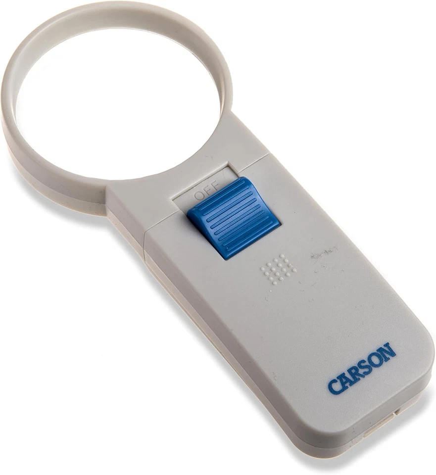 5X Hand Held 2.5'' Aspheric LED Lighted Magnifier - Image 1 of 4