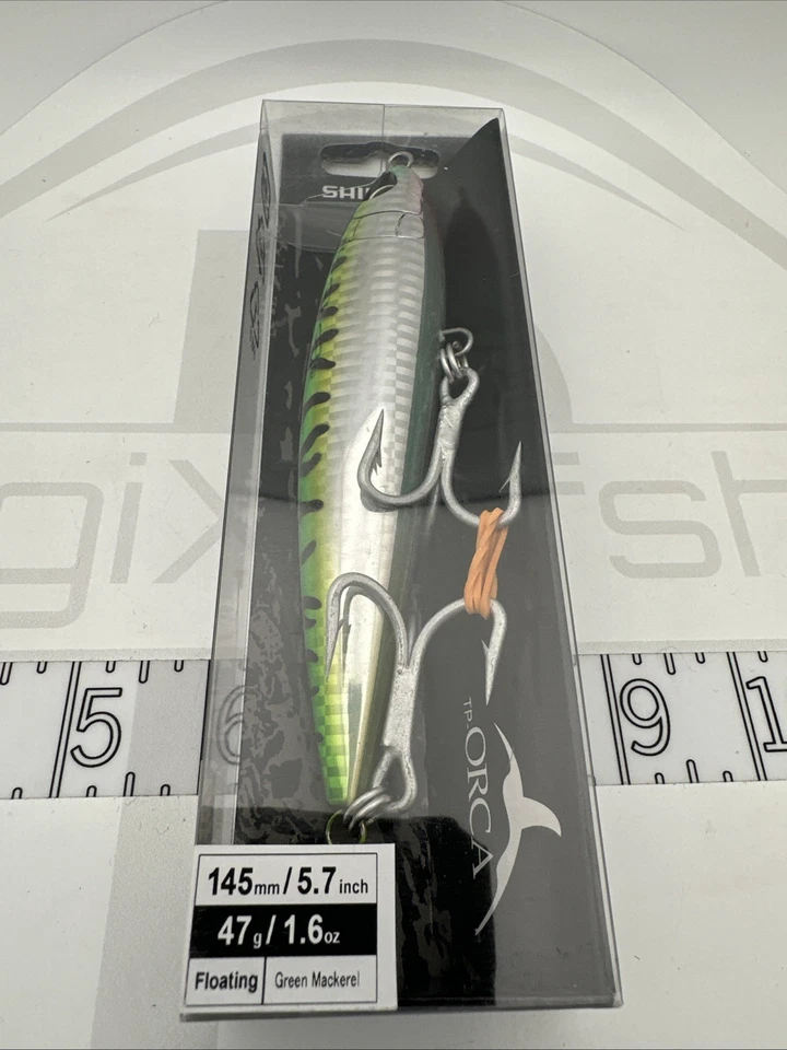 Shimano TP Orca 5.7 in Top Water Stick Bait Fishing Lure Free Shipping - Image 1 of 4
