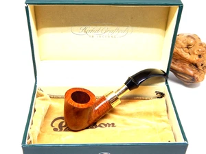 PETERSON RARO SIN FUMAR 1981 ESPITA DORADA DOBLADA FORMA DE CALABAZA 05S PIPA FAMILIAR - Imagen 1 de 16