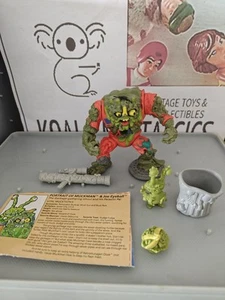 Vintage TMNT Ninja Turtles Figure Muckmam & Joe Eyeball 1990 Complete Nr Mint - Picture 1 of 10