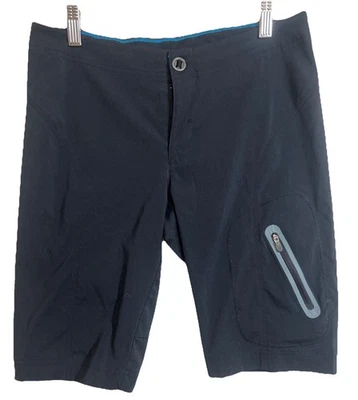 Columbia Omni-Shield Advance Repellency Black Womens Shorts 2wx11L W/Zip Pocket - Image 1 of 4