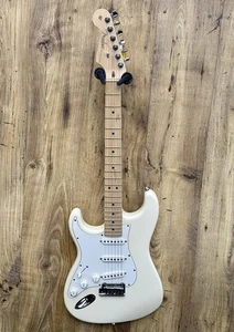 Fender American Series Strat 2004 Left Hand MN Olympic White - Picture 1 of 6