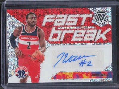 2019-20 帕尼马赛克 John Wall Fast Break 签名亲笔签名向导 — 第 1/2 张图片