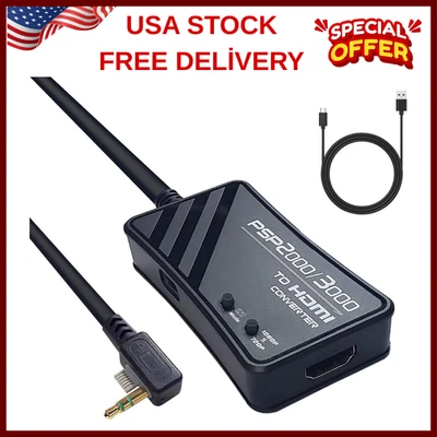 Convertidor PSP2000/PSP3000 a HDMI, cable HDMI para PSP2000/PSP3000 portátil Foto 1 de 4