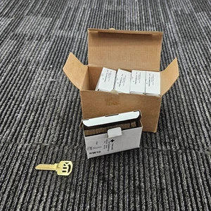 (QTY 200) MinuteKey KKWJMB00001BRAS KW Chiave vuota foro ottone solido durevole - Foto 1 di 8