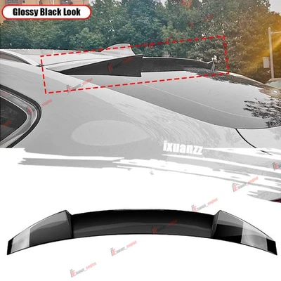 Alerón de techo trasero estilo PSM negro brillante para BMW X6 F16 2015-2019 labio del ala Foto 1 de 4