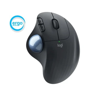 Logitech Ergo M575 Wireless Trackball for Business, USB/ Bluetooth/Bolt 5 Tasten - Bild 1 von 4