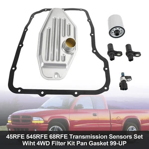 45RFE 545RFE 68RFE Sensori Trasmissione Con Kit Filtro 4WD Guarnizione Vaschetta 99-UP ZY - Foto 1 di 14