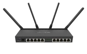 4752224002693 Mikrotik RB4011iGS+5HacQ2HnD-IN wireless router Gigabit Ethernet D - Picture 1 of 4