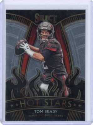 Tom Brady 2020 Select Hot Stars Base Insert #HS1 QTY Tampa Bay Buccaneers - Image 1 of 2
