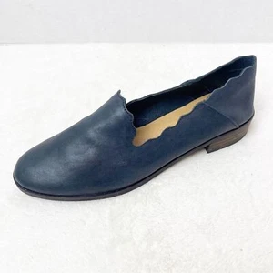 Mocasín de cuero festoneado Lucky Brand Chaslie negro 7,5 - Imagen 1 de 5