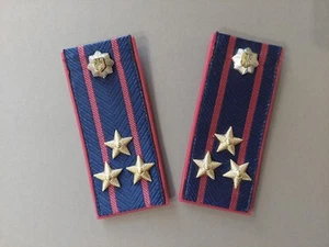 Ukrainian Police 90s. Shoulder Straps Colonel. Original. Epaulets. - Picture 1 of 19