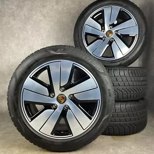 Winterräder Porsche Taycan 19" Original S AERO Felgen 9J1073601B J1 II - Bild 1 von 10